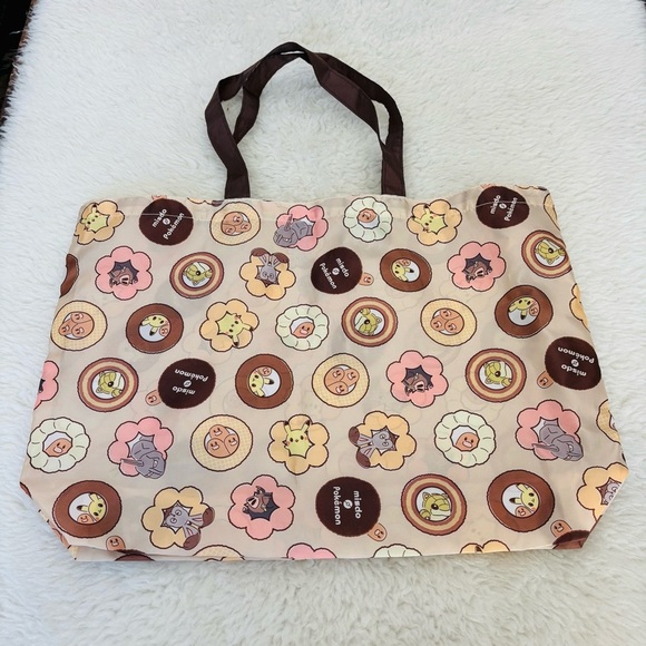 Misdo Pokemon Nylon Shopping/Tote bag 13.5”x20”x5” - Picture 7 of 12